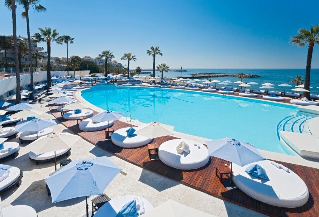 Luxery Beach Club, Ocean Club Marbella